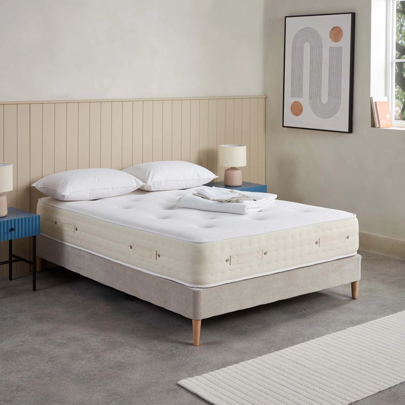 Posture Wool Natural Comfort & Pocket Sprung Silk Mattress