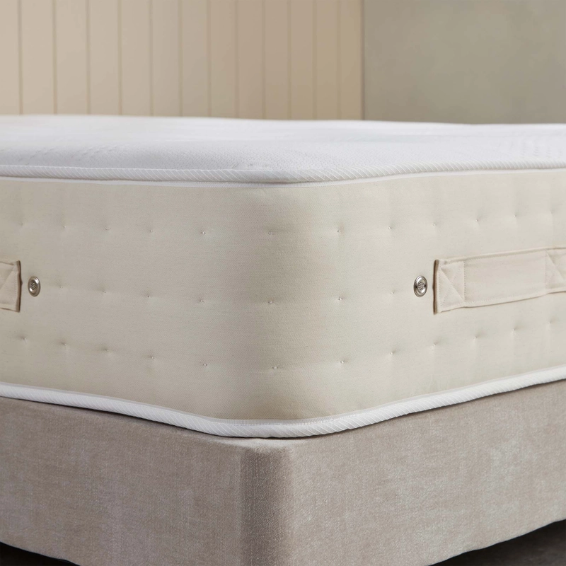 Posture Wool Natural Comfort & Pocket Sprung Silk Mattress - Image 2