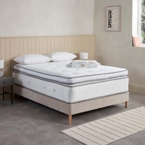 Supreme Geltech Box Top Pocket Sprung Quilted Mattress