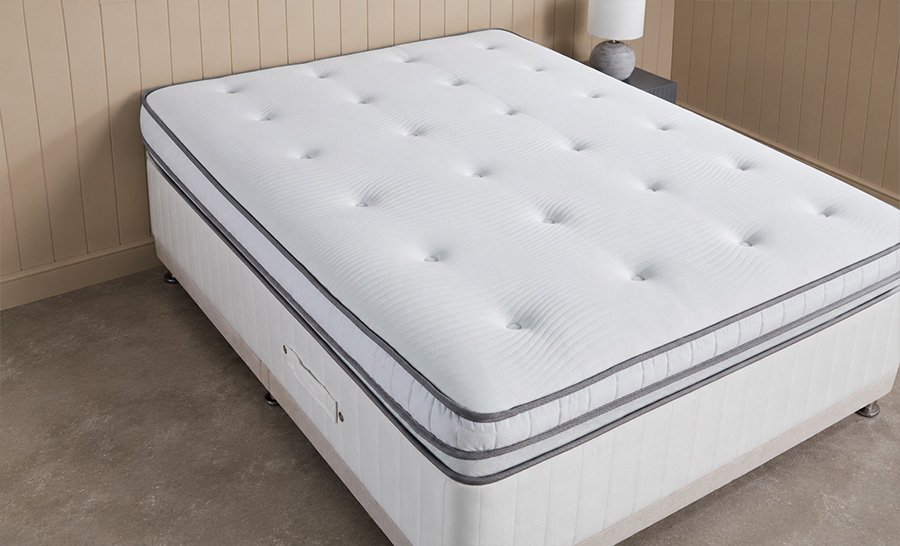 Supreme Geltech Box Top Pocket Sprung Quilted Mattress - Image 5