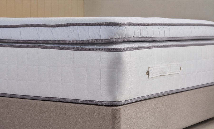 Supreme Geltech Box Top Pocket Sprung Quilted Mattress - Image 2