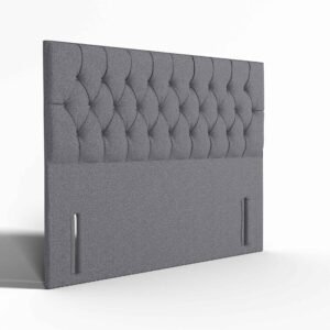 Barcelona Floor Standing Upholstered Fabric Headboard