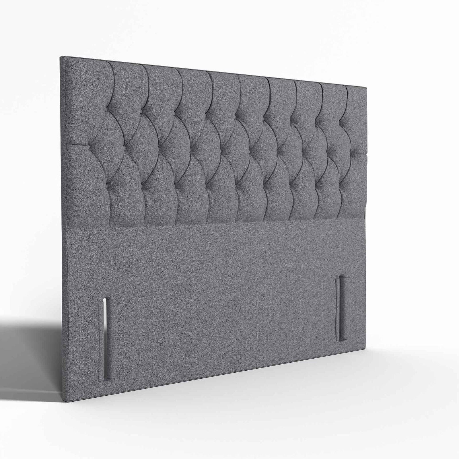 Barcelona Floor Standing Upholstered Fabric Headboard