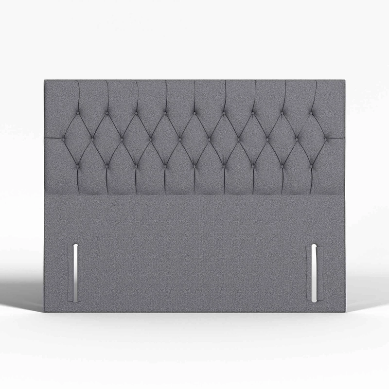 Barcelona Floor Standing Upholstered Fabric Headboard - Image 2