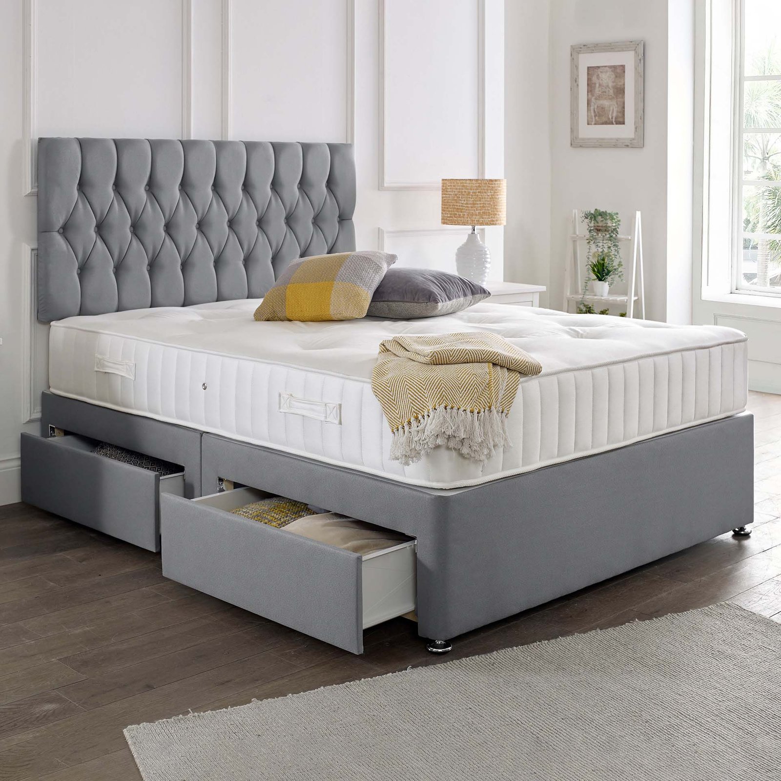 Beirut Headboard Divan Set – Contemporary Design & Superior Support