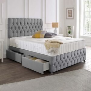 Beirut Matching Headboard & Footboard Divan Set – Bold Style & Complete Support