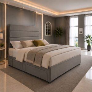 Dublin Headboard Divan Set | Choice of Mattress & Optional Storage