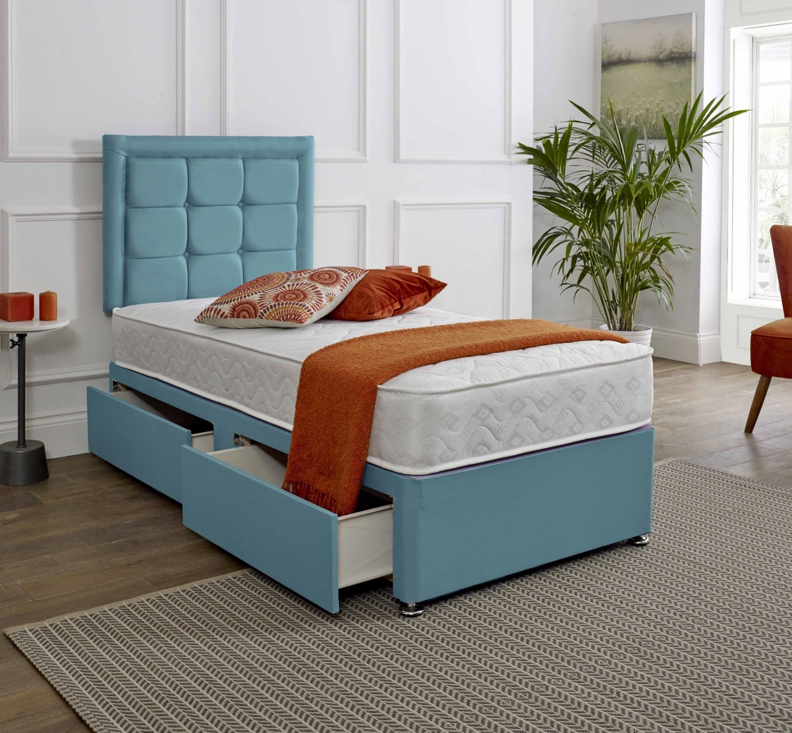 Kids Siena Divan Bed Set – Classic Style & Smart Storage