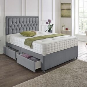Lisbon Headboard Divan Set | Contemporary Style & Optional Storage