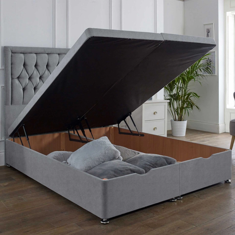 Lisbon Headboard Divan Set | Contemporary Style & Optional Storage - Image 2