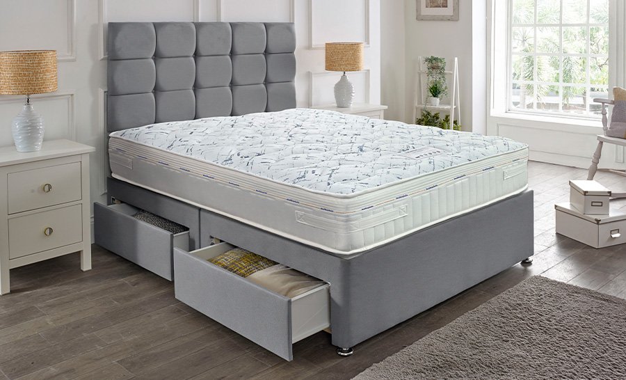 LuxAlign Ultra Supreme – Medium-Firm Hybrid Pocket Sprung Elegance Mattress - Image 2