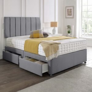 Oslo Headboard Divan Set – Minimalist Sophistication & Smart Storage