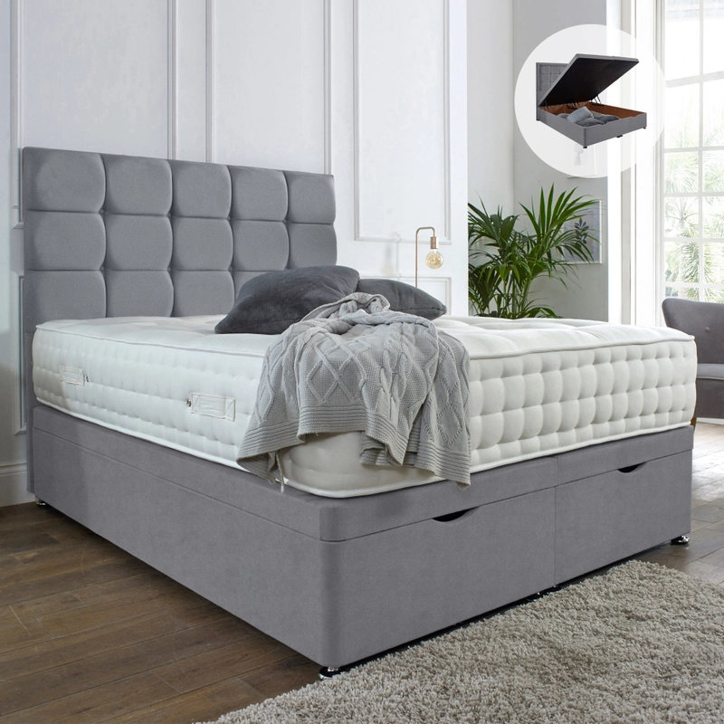 Rio Headboard Divan Set | Modern Comfort & Optional Storage - Image 2