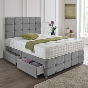 Rio Matching Headboard & Footboard Divan Set – Sleek Modernity & Everyday Comfort