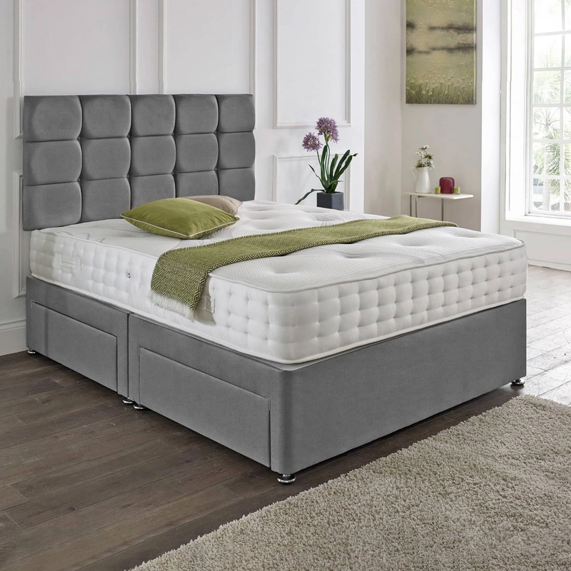 Rio Sunburst Fluted Divan Headboard - Image 2
