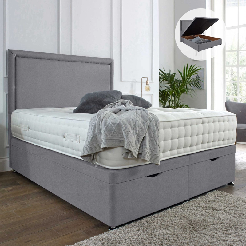 Seoul Headboard Divan Set – Modern Minimalism & Smart Functionality - Image 2