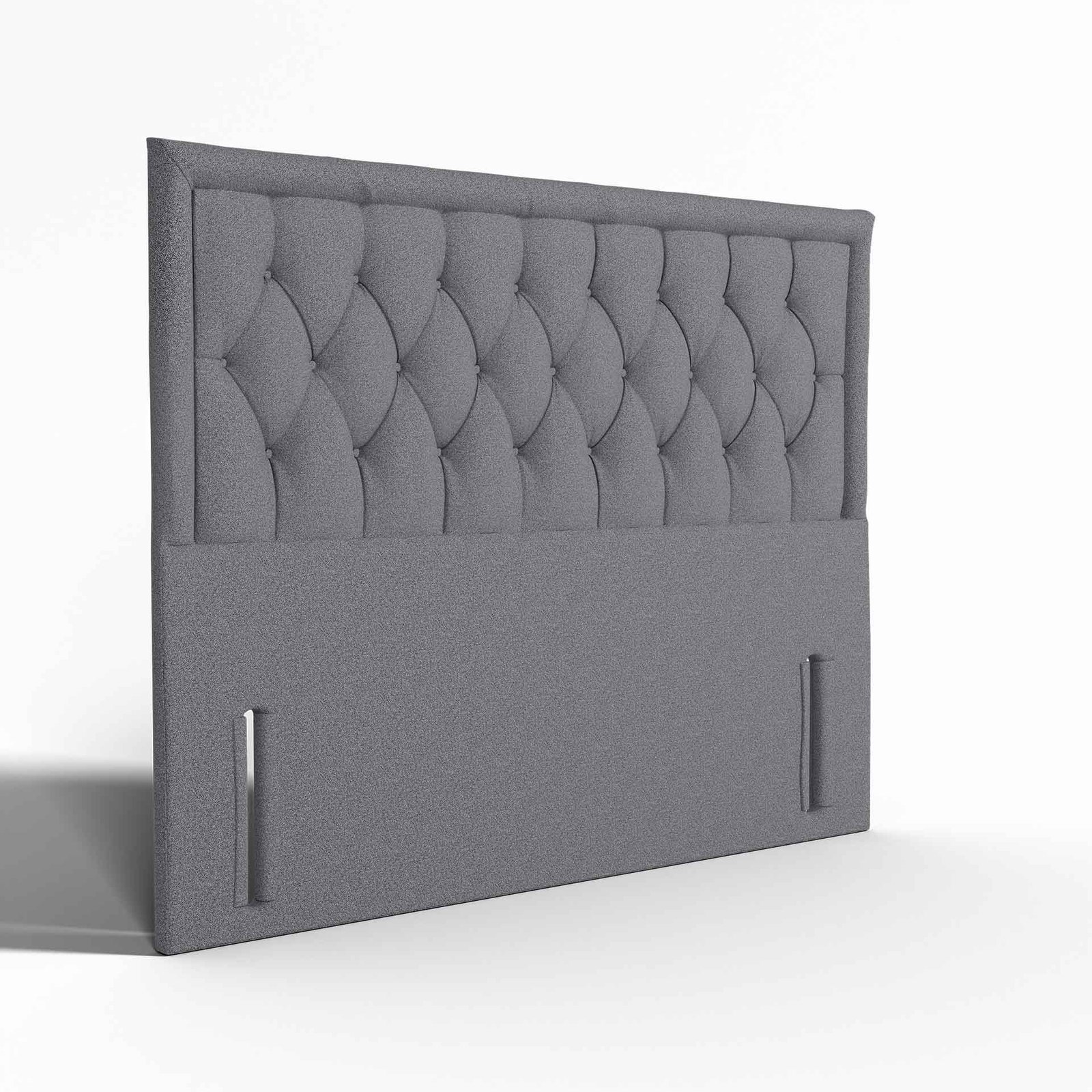 Venice Floor Standing Upholstered Fabric Headboard