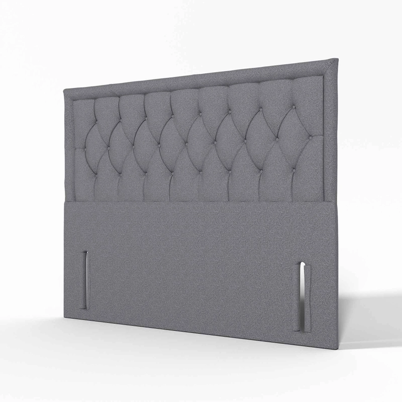 Venice Floor Standing Upholstered Fabric Headboard - Image 3