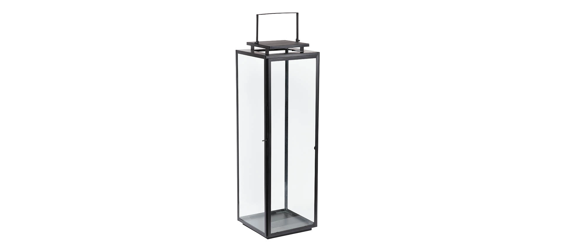 Black Matte Extra Large Lantern