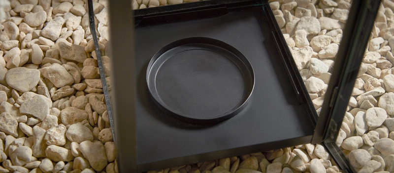 Black Matte Extra Large Lantern - Image 4