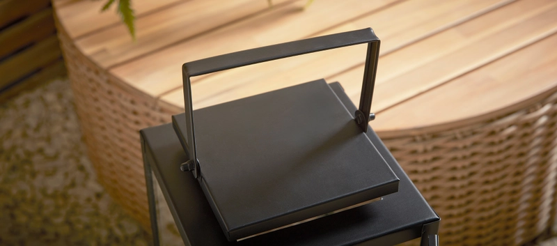 Black Matte Extra Large Lantern - Image 3