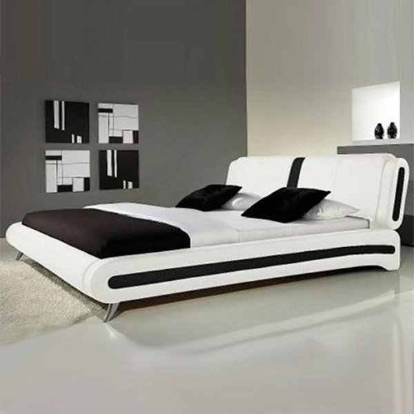 Florence Bed Frame – High-Contrast Monochromatic Styling & Robust Hardwood Engineering