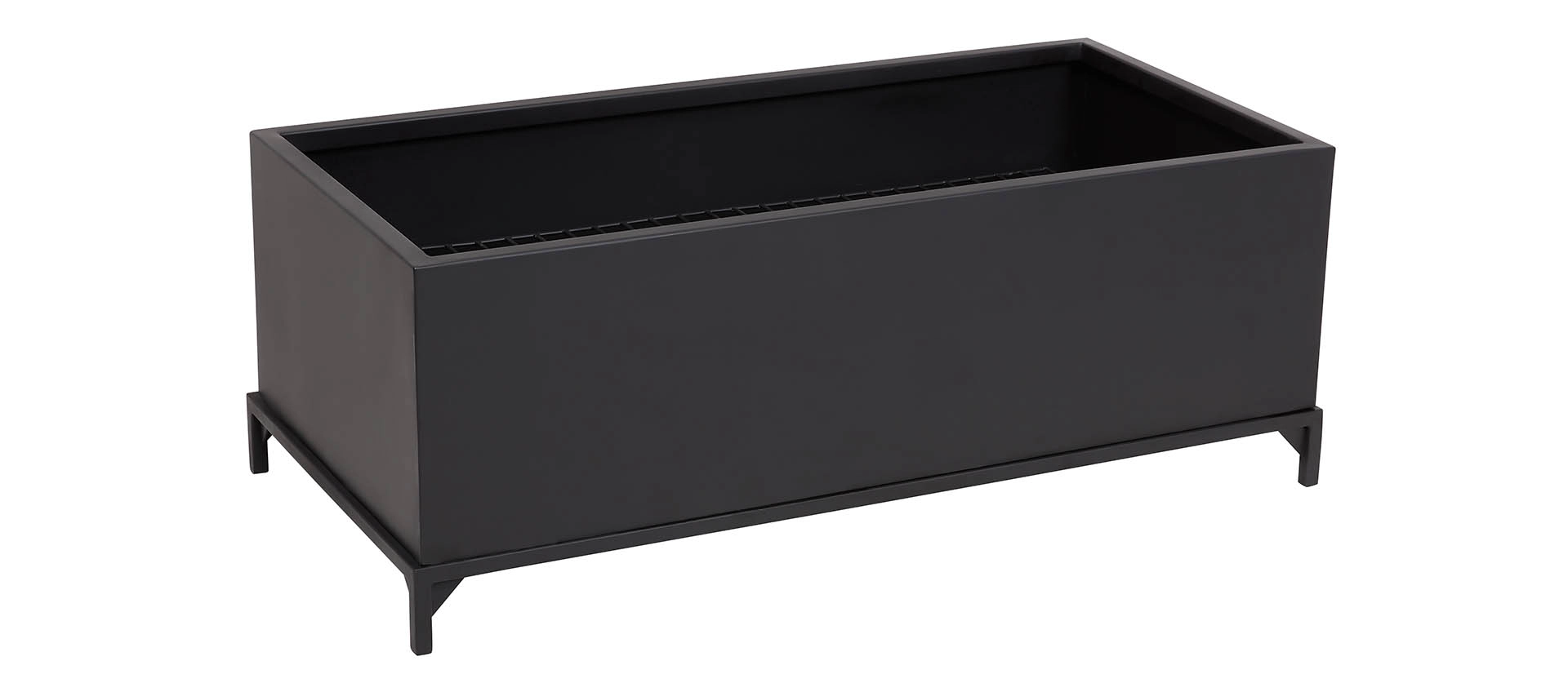 Freestanding Rectangular Fire Pit Table