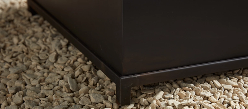 Freestanding Square Fire Pit Table - Image 4