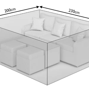 Heavy-Duty All-Weather Compact Sofa Suite Protector