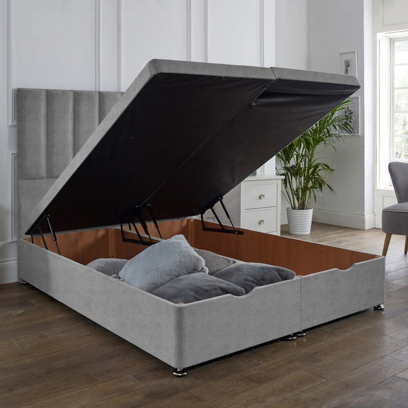 Henley Ottoman End Lift Storage Divan Bed – Effortless Functionality & Superior Stability - Image 2