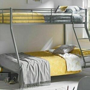 Java Metal Triple Sleeper Bunk Bed – Space-Saving Architecture & Heavy-Duty Steel