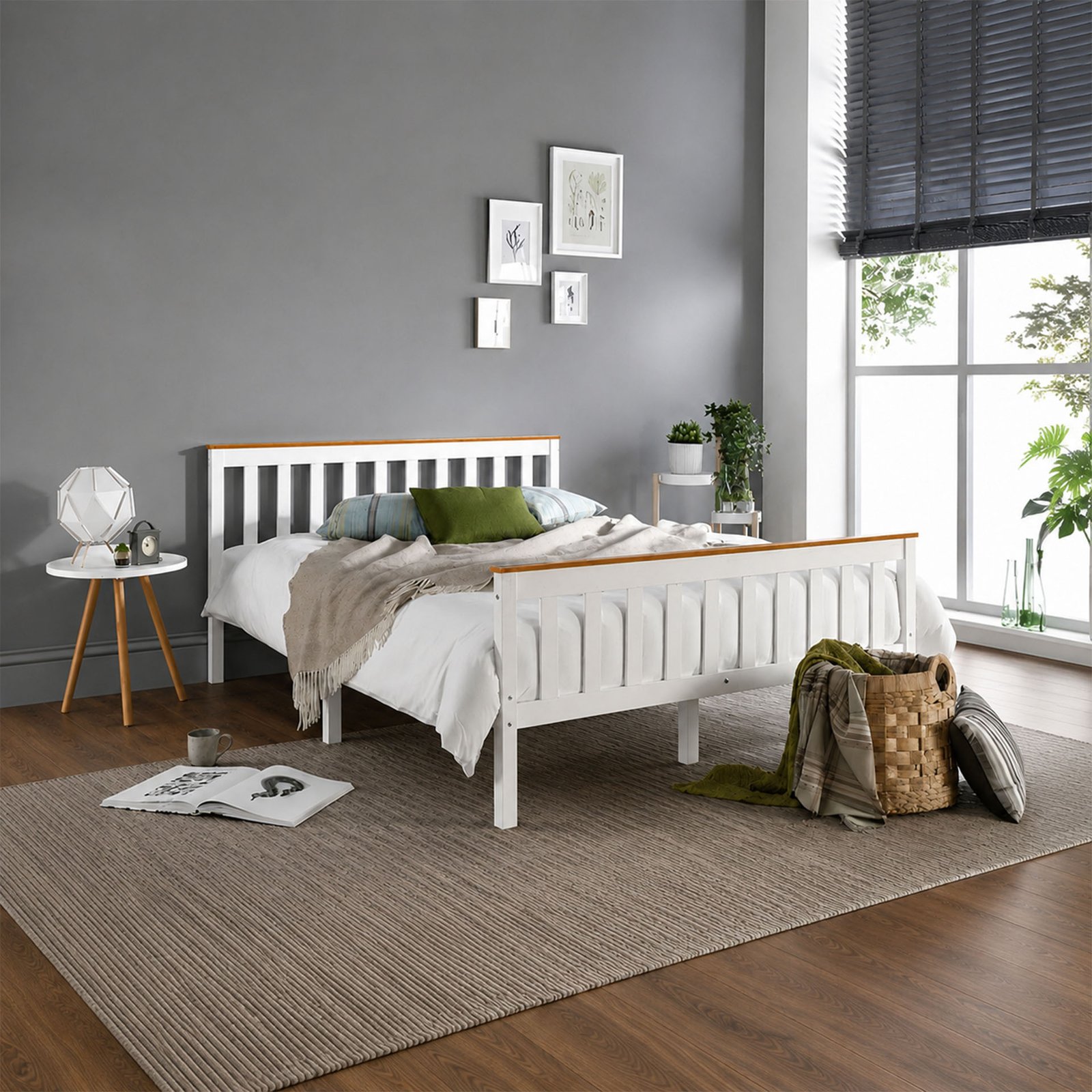 Kelly Wooden Bed Frame – Handcrafted Timber & Timeless Scandinavian Design