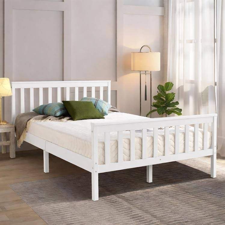 Kelly Wooden Bed Frame – Handcrafted Timber & Timeless Scandinavian Design - Image 2