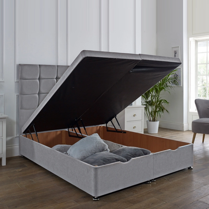 Kensington Ottoman End Lift Storage Divan Bed – Smart Living & Heavy-Duty Design - Image 2