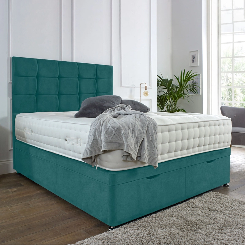 Kensington Ottoman End Lift Storage Divan Bed – Smart Living & Heavy-Duty Design - Image 4
