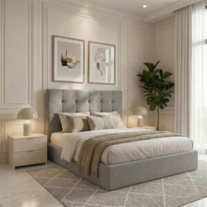 Lima Ottoman Storage Bed – Contemporary Tailored Lines & Heavy-Duty Gas-Lift Storage