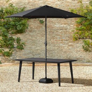Premium Dark Grey Table Parasol