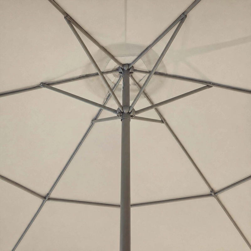 Premium Light Grey Table Parasol - Image 3