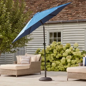 Premium Navy Table Parasol