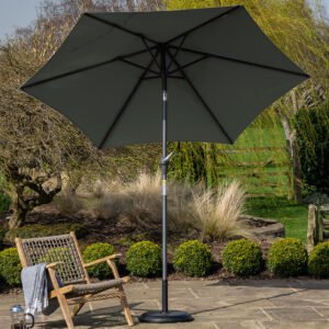 The 3m Luxury Olive Garden Table Parasol