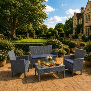 The Cleo 4-Piece Al Fresco Coffee Lounge Collection