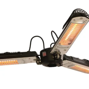 The Halo 2000W Multi-Directional Electric Parasol Heater