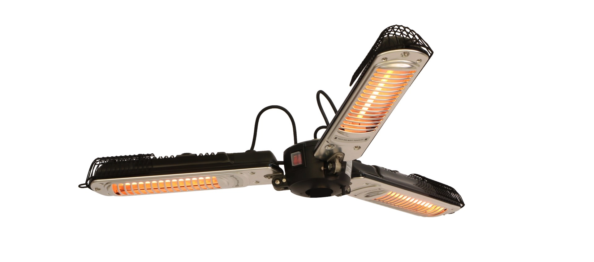 The Halo 2000W Multi-Directional Electric Parasol Heater