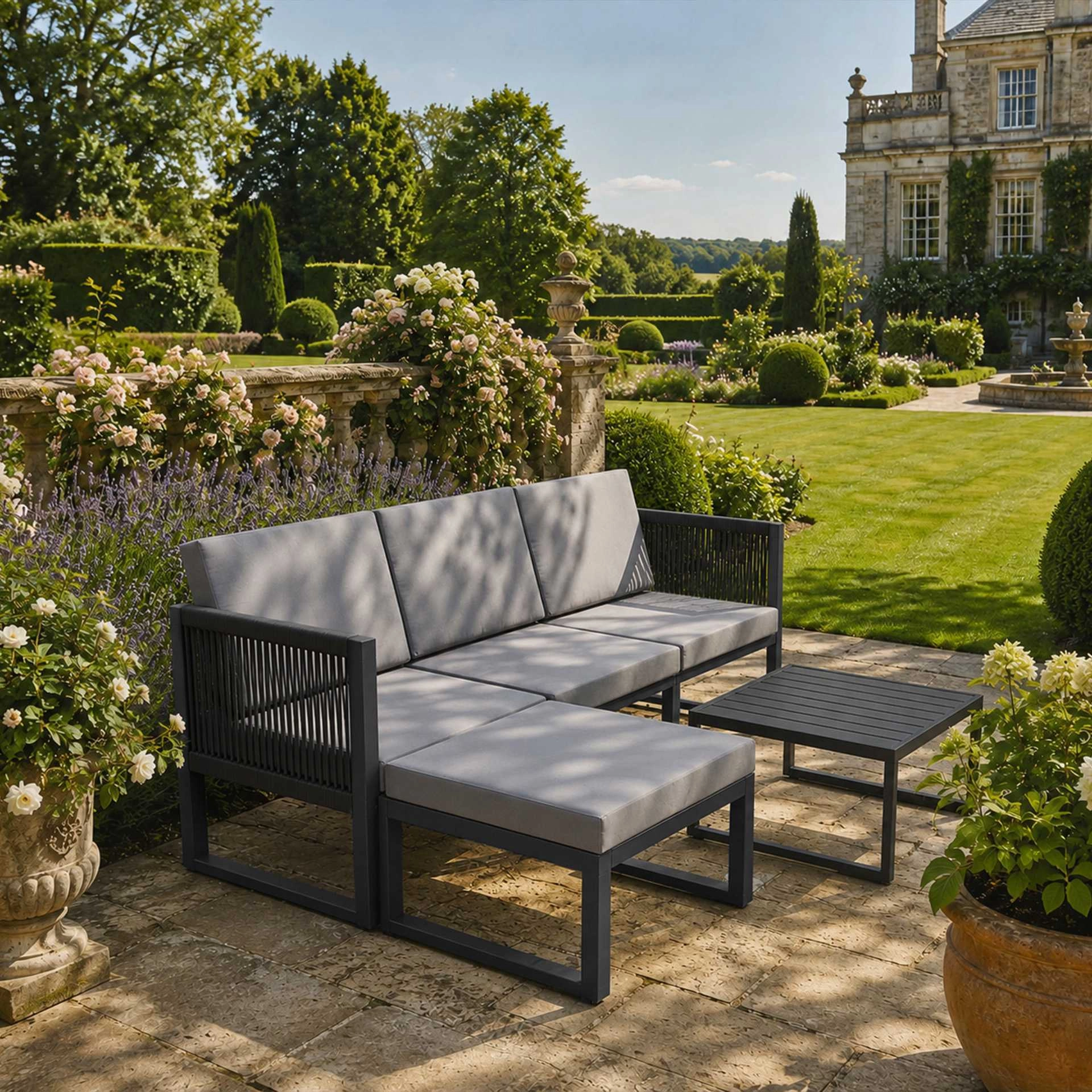 The Mayfair Luxury Outdoor Sectional Lounge Collection