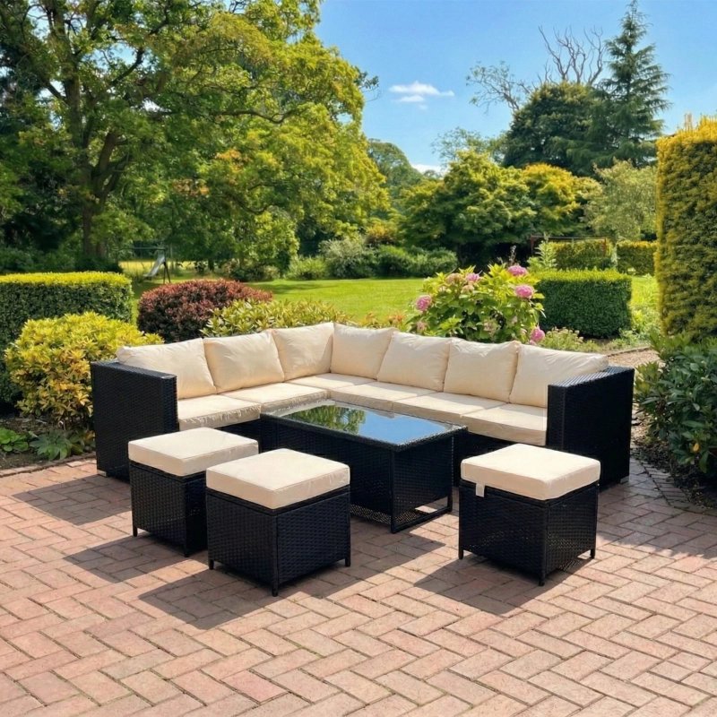 The Serenity 9-Piece Grand Corner Lounge & Dining Suite - Image 2