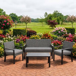 The Sophia 4-Piece Contemporary Lounge & Coffee Collection