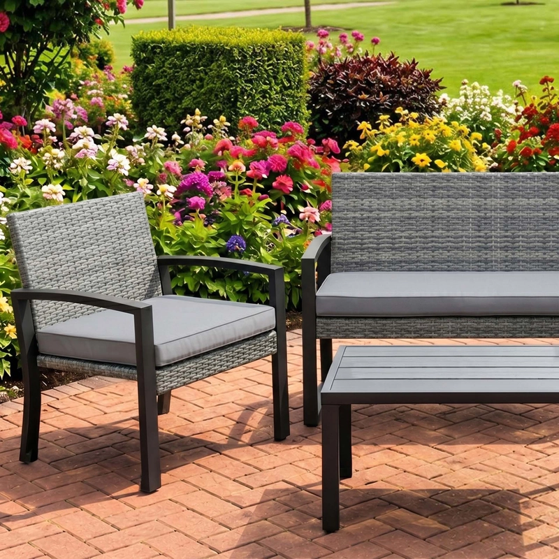 The Sophia 4-Piece Contemporary Lounge & Coffee Collection - Image 4