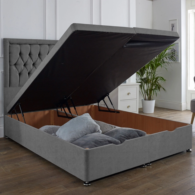 Windsor Ottoman End Lift Storage Divan Bed – Ultimate Storage & Modern Elegance - Image 3